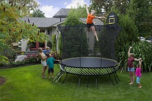 Springfree(TM) Trampoline Pic 4 - R79 in the yard