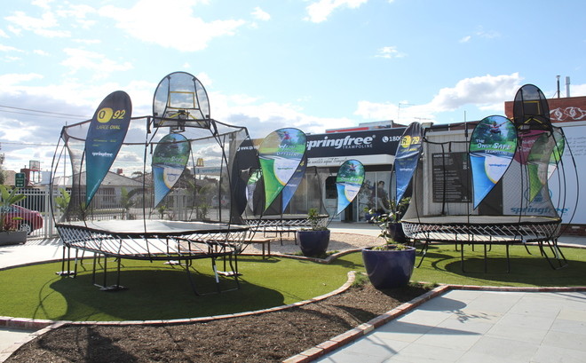 Springfree(TM) Trampoline Pic 1 - The Experience Centre