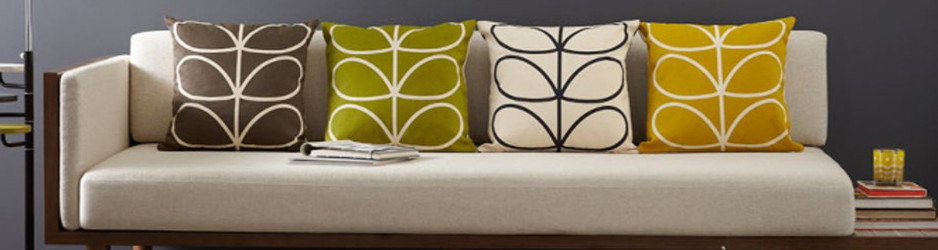 Contemporary Pieces Pic 1 - Orla Kiely Cushion Covers Linear Stem 69