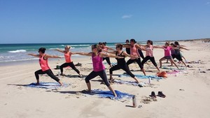 Community Yoga Pic 4 - Secret Harbour Beach Yoga 2014