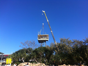 mark w johnson builder Pic 2 - Relocation and renovation of Noosa main beach surf life savings tower