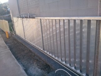 DG Plumbing & Steel Fabrication Pic 1 - Sliding gates made to order Heavy duty