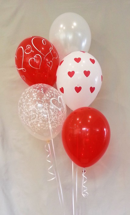 Late Inflate Balloons Pic 1 - 1 of our balloon bouquet options for that special person in your life See online for our other choices