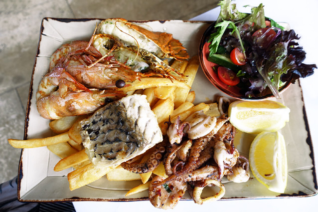 Lavico Italian Ristorante Pic 1 - BBQ Seafood Plate 50