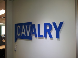 ALLKINDSOFSIGNS.COM.AU Pic 3 - Raised perspex Reception Sign Painted in 2 pak