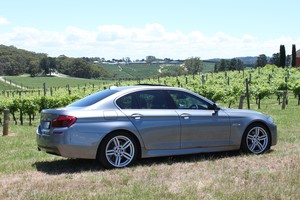 Best Wine Tours Pic 4 - Best Wine Tours only tour in late model BMW 5 series sedan The offers comfort style and flexibility