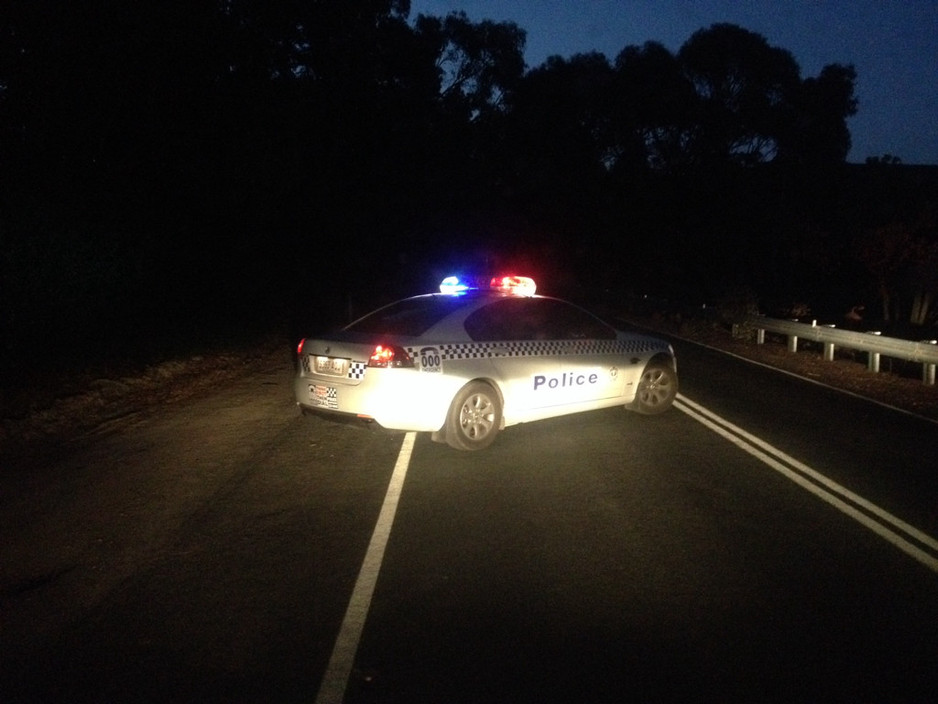 Northern Operations Co-Ordination Branch Pic 1 - During the Adelaide Hills bushfires guys like this one did a great job of humbly keeping the roads safe all day night