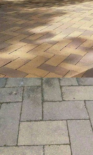 Hi-Jet Industrial Cleaning and Property Maintenance Pic 3 - Pavers patio Cleaning