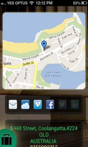 Wicked Apps Pic 4 - GPS interactive map and all your business details direct links