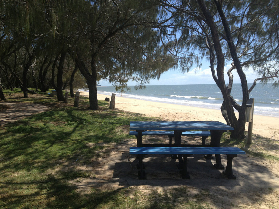 Woodgate Beach General Store And Post Office Pic 1 - Sit over the road with your takeaway and enjoy the view