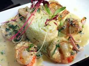 Romsey Hotel Pic 2 - Garlic Prawns