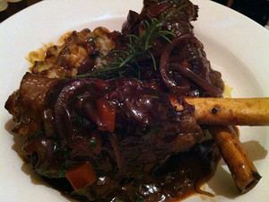 Romsey Hotel Pic 3 - Lamb Shanks