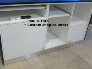 Paul & Tara Pic 2 - Shop counter designed to your needs