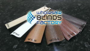 Wholesale Blinds Factory Pic 2 - Timber Venetians Samples