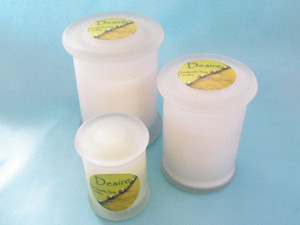 Desire Handmade Soy Candles Pic 4 - small medium large metro jars