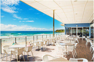 Coolum Surf Club Pic 3 - Our Beach Front Deck is awaiting your arrival