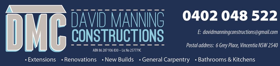 David Manning Constructions Pic 1 - David Manning Constructions logo