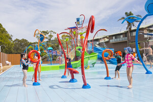 BIG4 Easts Beach Holiday Park Pic 5 - Sunnys Aquaventure Park at BIG4 Easts Beach Kiama Holiday Park