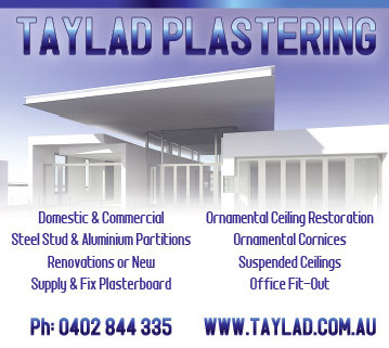 Taylad Plastering & Interior Lining Pic 1 - Taylad Plastering and Interior Linings