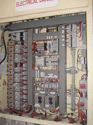 Marshall Electrics Pic 5 - After shot of industrial switchboard