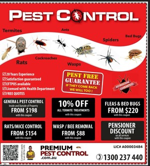 Premium Pest Control Pic 2 - Some special prices