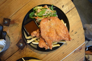 Mulberry Tree Cafe Pic 2 - Chicken Schnitzel