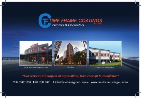 Timeframe Coatings Pic 1 - PAINTERS DECORATORS