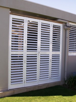 Greatway Patios Pic 3 - Adjustable Louvre Doors