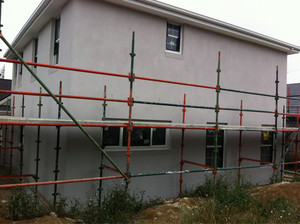 RAPIDTEX RENDERING Pic 2 - 3coat system on double storey house