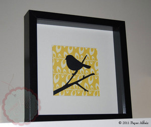 Paper Affair Pic 4 - Bird Silhouette Paper Art