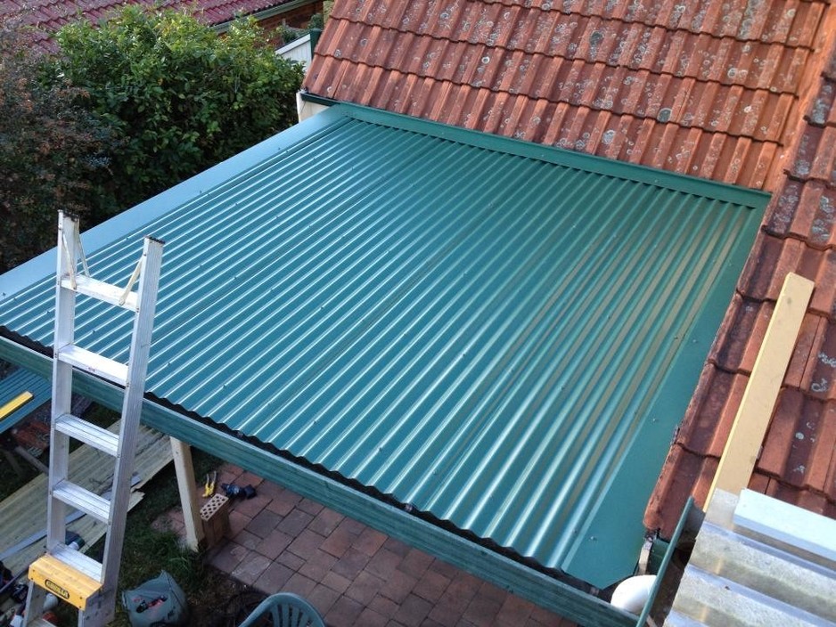 Alex Dyk Carpentry Pic 2 - Cherrybrook New Colour Bond Roof