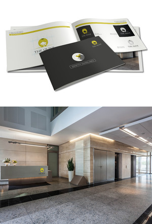 1VINE Design Pic 5 - 1VINE Design The Olive Project Brochure Design Corporate Mockups