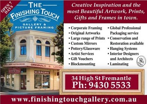 Finishing Touch Gallery & Picture Framing The Pic 4 - Ad