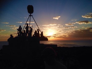 Cruising Yacht Club Of WA Pic 3 - As above just think was amazing sunset then turn your head and see the supermoon rising