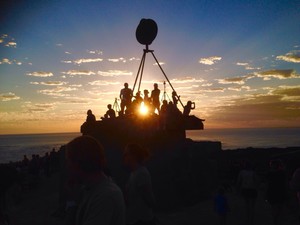 Cruising Yacht Club Of WA Pic 2 - PT Perron crowd waiting for the supermoon to rise to take this special photos