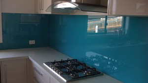 Mitchell's Glass Works Pty Ltd Pic 4 - Starfire Splashback Colour Go Alpha