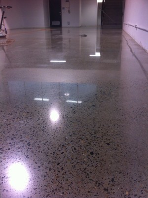 peninsula protective coatings Pic 4 - POLISHED CONCRETE