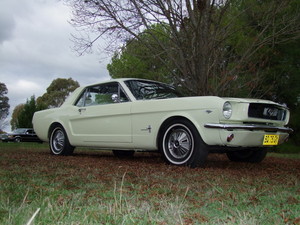 Old School Wedding Cars Pic 3 - 1966 Mustang