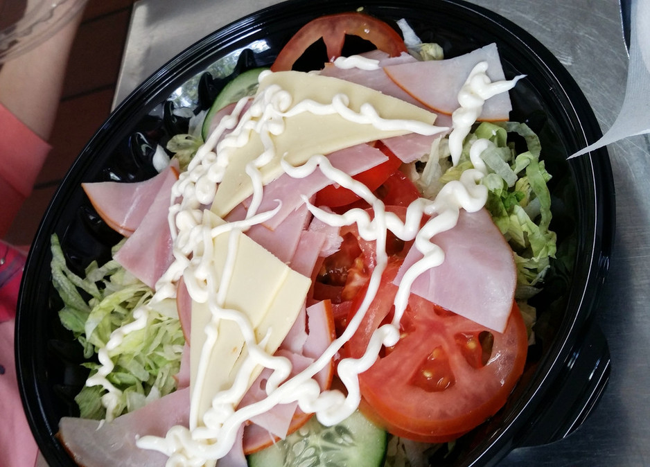 Subway Pic 2 - GF option of salad Subway