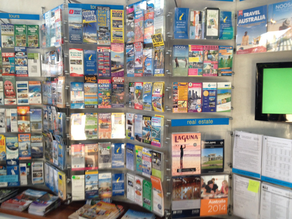 Tourism Noosa Ltd Pic 1 - An overwhelming amount of brochures