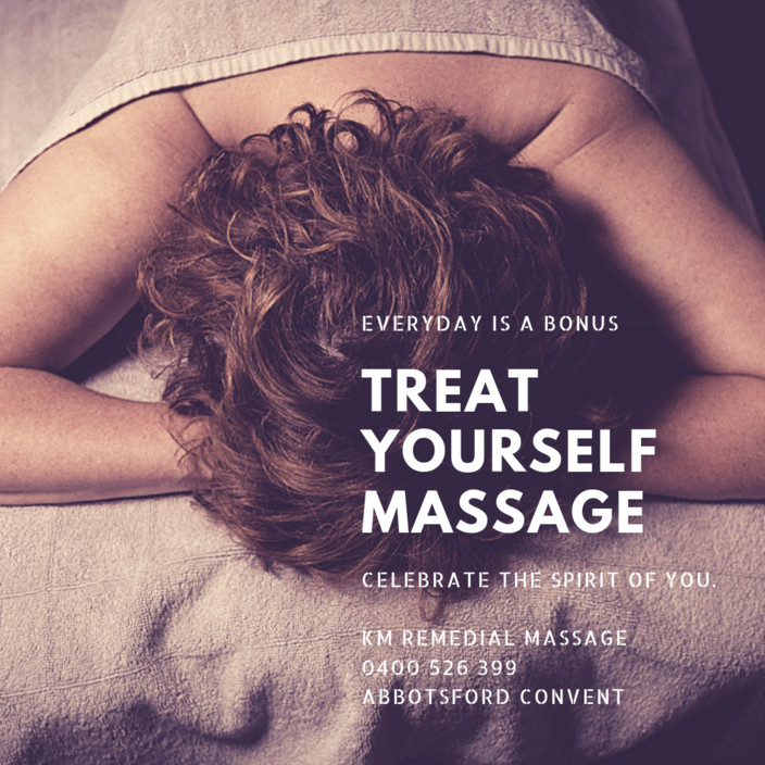 KM Remedial Massage Pic 1 - Treat yourself to a Restorative or Remedial Massage at Abbotsford Convent