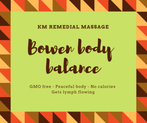 KM Remedial Massage Pic 5 - Body Balance Bowen therapy