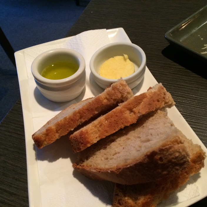 The Painted Bird Pic 1 - Sourdough bread with butter and oil