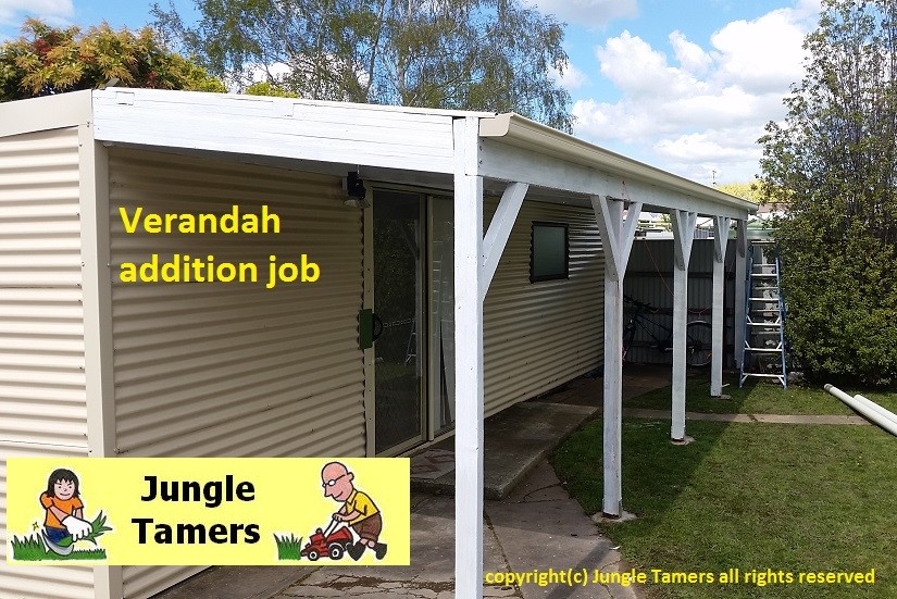 Jungle Tamers Pic 1 - veranda addition