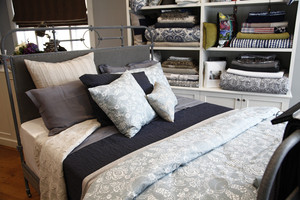 Home Productions Pic 4 - Our gorgeous Ramini bed displayed in our showroom in Haberfield