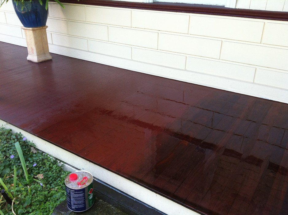 R F Lewis Designs Pic 1 - Richmond Deck Restoration Before