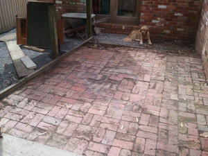 R F Lewis Designs Pic 3 - Wheelers Hill Paving Before