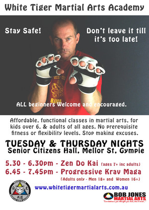 White Tiger Martial Arts Academy Pic 4 - We have moved New class times and days