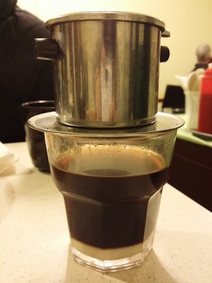 Pho Sam Noodle House Pic 2 - Vietnamese hot drip coffee and condensed milk