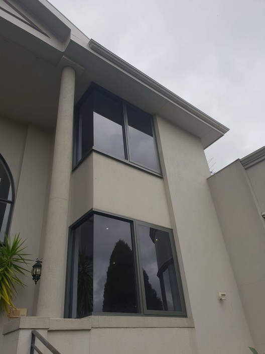 JCE Windows & Glass Pic 1 - Aluminium window with grey glass